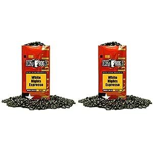 Dazbog Coffee | Organic White Nights Espresso Blend | Whole Bean Coffee | 11 oz. | Thick, Rich & Creamy Start | Deep, Well Rounded Flavor | Vacuum Sealed Freshness, 1 (Pack of 2)