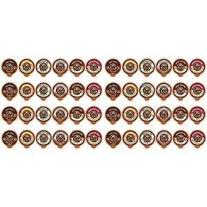 Crazy Cups Flavored Decaf Coffee Pods, Decaf Variety Pack, Decaffeinated Coffee for Keurig Machines, for Hot or Iced Coffee, Single Serve Coffee in Recyclable Pods, 24 Count (Pack of 2)